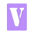 V.stl Army stencils