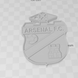 1.png Arsenal Football Club keychain