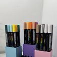 IMG_5644.jpeg Modular Markers Organizer - Customizable 3D-Printed Pen Holder and Desk Organizer