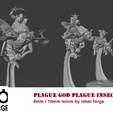 plaguegodplagueinsectspic.png demonic horde of blight pack 31 6mm / 10mm minis