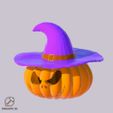 Jack-Skellington-Pumpkin-Witch-Frikarte3D-Side.jpg Jack Skellington Pumpkin Halloween 🎃💀💡