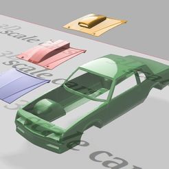 1.jpg STL-Datei Maßstab 1/10 monte carlo 1988 RC Karosserie・3D-druckbares Modell zum Herunterladen