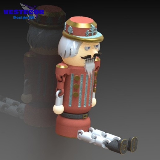 👾 Nutcracker・Free STL File for 3D printing・Cults