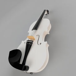 0.png Whole violin 4/4 acoustic real proportions for CNC