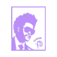 art.stl THE WEEKND ART 2D