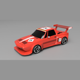 12.png Fiat X1/9 model car