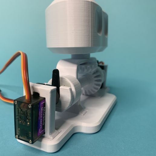 IMG_2792.jpg Бесплатный 3D файл RobBob the 2 DOF Robot Head・Шаблон для 3D-печати для загрузки, jbvcreative