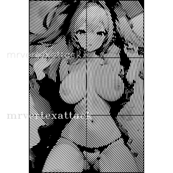complete-image.png STL file WALL ART - HENTAI GIRL 37・3D printing idea to download