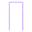 Door frame v3.stl Door, Windows, Roof Tiles SET
