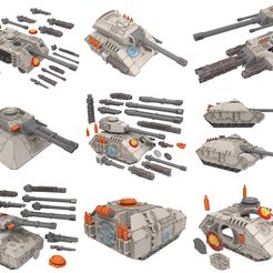 4.jpg Ultimate War Machine Bundle - 5 Tanks, 2 Transports, 1 Defensive Turret