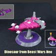 Dinosaur_FS.jpg [Iconic Ships Series] Dinosaur from Transformers Beast Wars Neo
