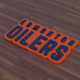 OilersName.png Edmonton Oilers Keychain