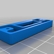 W-Mount_Plate.png Qtrainer - Wing Servo Connector - 3DLabPrint