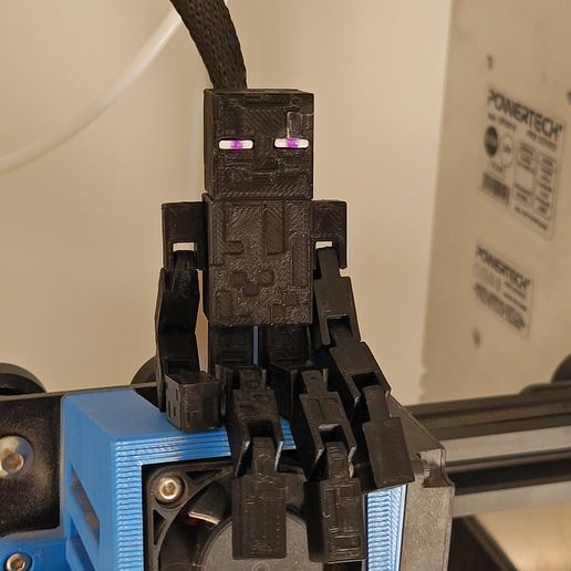 enderman-printinplace.jpg MINECRAFT ENDERMAN FLEXI DRUCK IN PLATZ HALLOWEEN