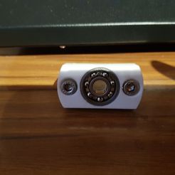 20190127_153925_1.jpg Free 3D file Bearing Housing Direct Mount Compact *standard resolution*・3D printer model to download