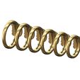 Hello-kitty-ring-size5to10-04.jpg Hello kitty band US sizes 5to10 3D print model