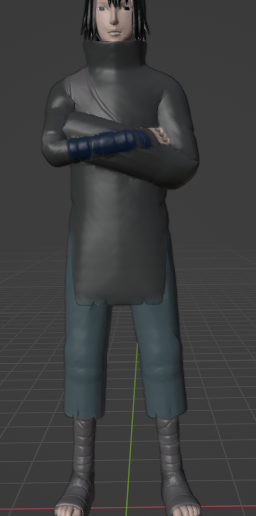 Sasuke The Last 3D model