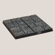 basicstonepaint3.png Descargar archivo STL gratis Piedra básica para suelos y paredes 28mm・Modelo para la impresora 3D
