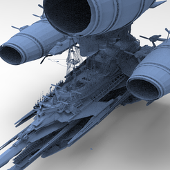 untitled.3940.png Télécharger fichier OBJ Vaisseau cargo de science-fiction 6 • Plan à imprimer en 3D, aramar