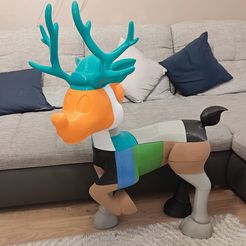 Christmas reindeer, ElekZik