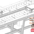 industrial-3D-model-Roller-chain-conveyor7.jpg industrial 3D model Roller chain conveyor