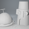 lulaMolusco-Home8.png Squidward's house was really beautiful - 3D Printing .stl File!