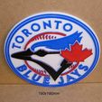 toronto-blue-jays-cartel-letrero-rotulo-impresion3d-equipo-baseball-liga.jpg Toronto Blue Jays, team, baseball, poster, sign, signboard, logo, print3d, ball, bat, run, stadium