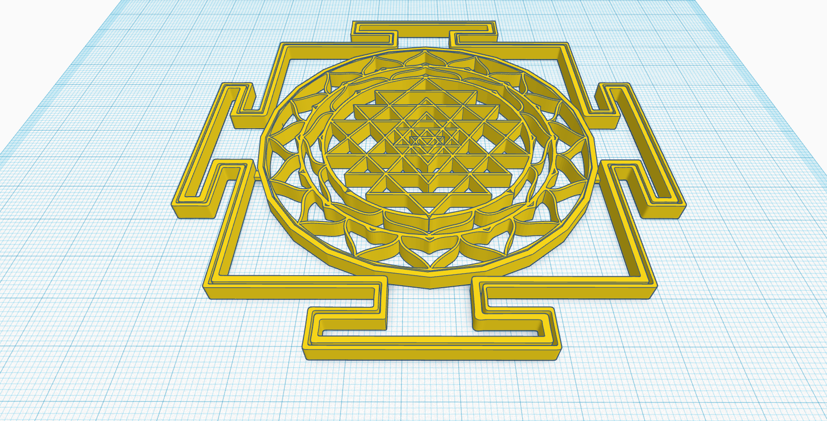 STLDatei Shri Yantra mystisches Diagramm・3DDruckvorlage zum Herunterladen・Cults STLDatei Shri Yantra mystisches Diagramm・3DDruckvorlage zum Herunterladen・Cults