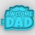 awesome-dad_1.jpg awesome dad - freshie mold - silicone mold box