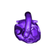 heart with tof.stl 3D Model of Heart with Tetralogy of Fallot (ToF)