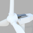 Untitled-2.png Wind turbine model, 520mm height (HO/TT/N scale), motorized