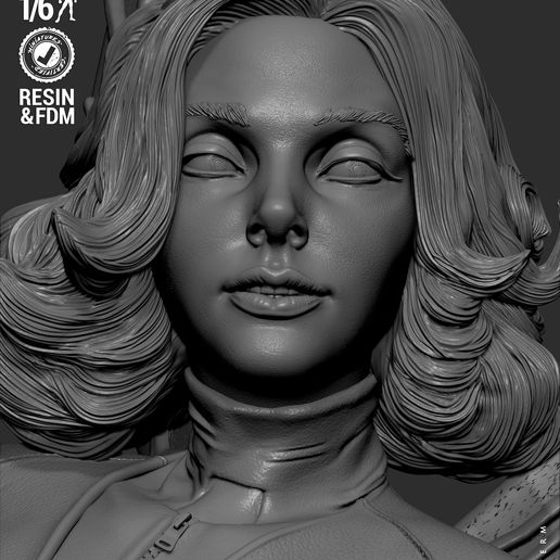 250925-Wicked-The-Wasp-Sculpt-Image-022.jpg WICKED MARVEL THE WASP SCULPTURE : TESTED AND READY FOR 3D PRINTING