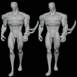 STL file Marvel legends Spiderman 2099 hands set 🦸‍♂️・3D printable model  to download・Cults