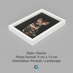render-printorama-9x13-cm.jpg Printorama Classic 9x13 - The Photo Frame from the 3D Printer