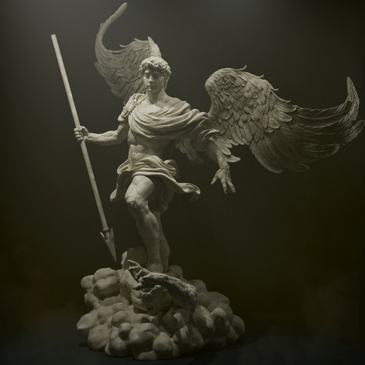 Lado.png Archangel Michael 3D Print