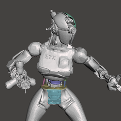 Cyborg_Girl_4.png Robotic girl