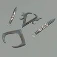 02.jpg Assassin's Creed Mirage 3D model poster accessories set. Video game, props, cosplay