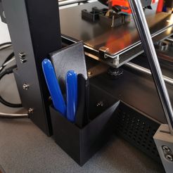 IMG_20200314_235245.jpg Anycubic i3 Mega / i3 Mega S Boîte à filament et porte-outils (Voltage Switch Cover)