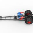 9.jpg Diecast Dragster à moteur avant avec V8 turbo Échelle 1:25