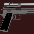 4.png Residual Evil 4: Remake - Killer 7 handgun 3D model