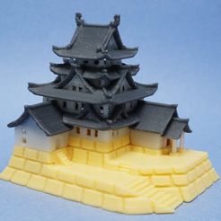 c25af0a1774d81e9a0048fe5b70f0e32_display_large.jpg Free STL file Oogaki Castle・3D printing design to download