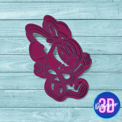 Diapositiva4.png MINNIE COOKIE CUTTER