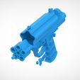 065.jpg Archivo STL SFX pistola P11 bajo el agua de la película Lara Croft Tomb Raider: La Cuna de la Vida 2003 modelo de impresión 3d・Plan para descargar y imprimir en 3D, vetrock