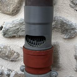 Armadilha de folhas para calhas 100mm