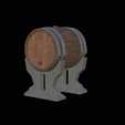 sud-1.png wooden barrel with holes and stoppers with base