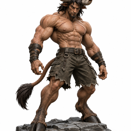 Horned Minotaur Brute