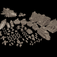 Wszystko8.png Space Dwarf Army 6mm Epic Scale (presupported)