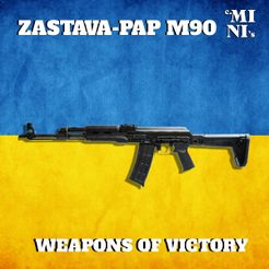 page-10.jpeg 3D file 3D MODEL Zastava Arms PAP M90・3D printer design to download, Collectible_minis