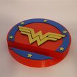 2019-04-18_14.07.16-2.jpg Cell Phone Holder with Wonder Woman shield
