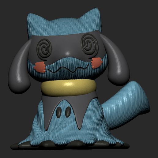 🐉 Pokemon - Mimikyu Riolu・ STL File for 3D printing・Cults